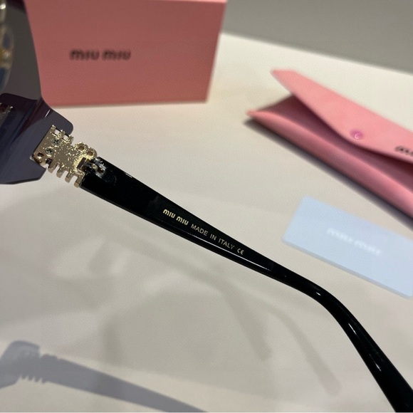 Miu Miu Black Sunglasses